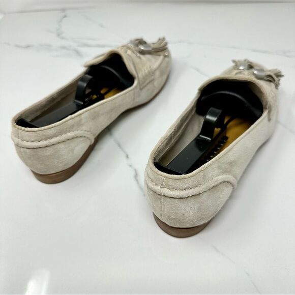 Bass Audrey Suede Tasseled Loafers- Size 6.5 - Picture 6 of 13